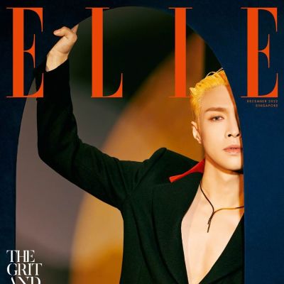 Lay Zhang @ ELLE Singapore December 2022