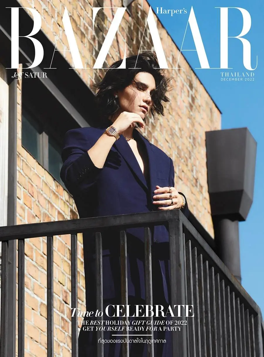 เจฟ-วรกมล ซาเตอร์ @ Harper's BAZAAR Thailand December 2022