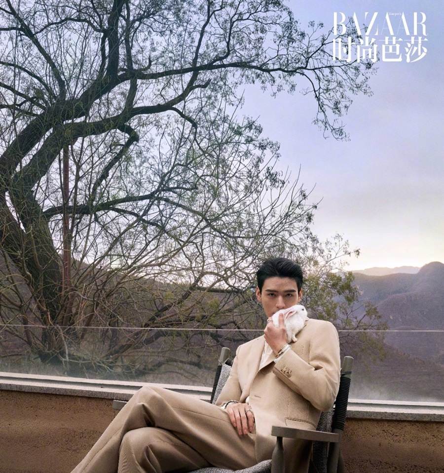 Gong Jun @ Harper's BAZAAR China February 2023