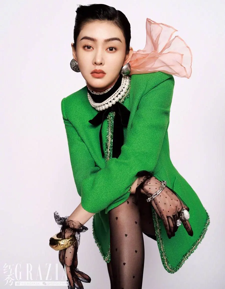 ZhangTianai @ Grazia China January 2023