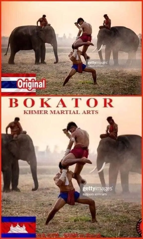 Kun Khmer copy Muay Thai