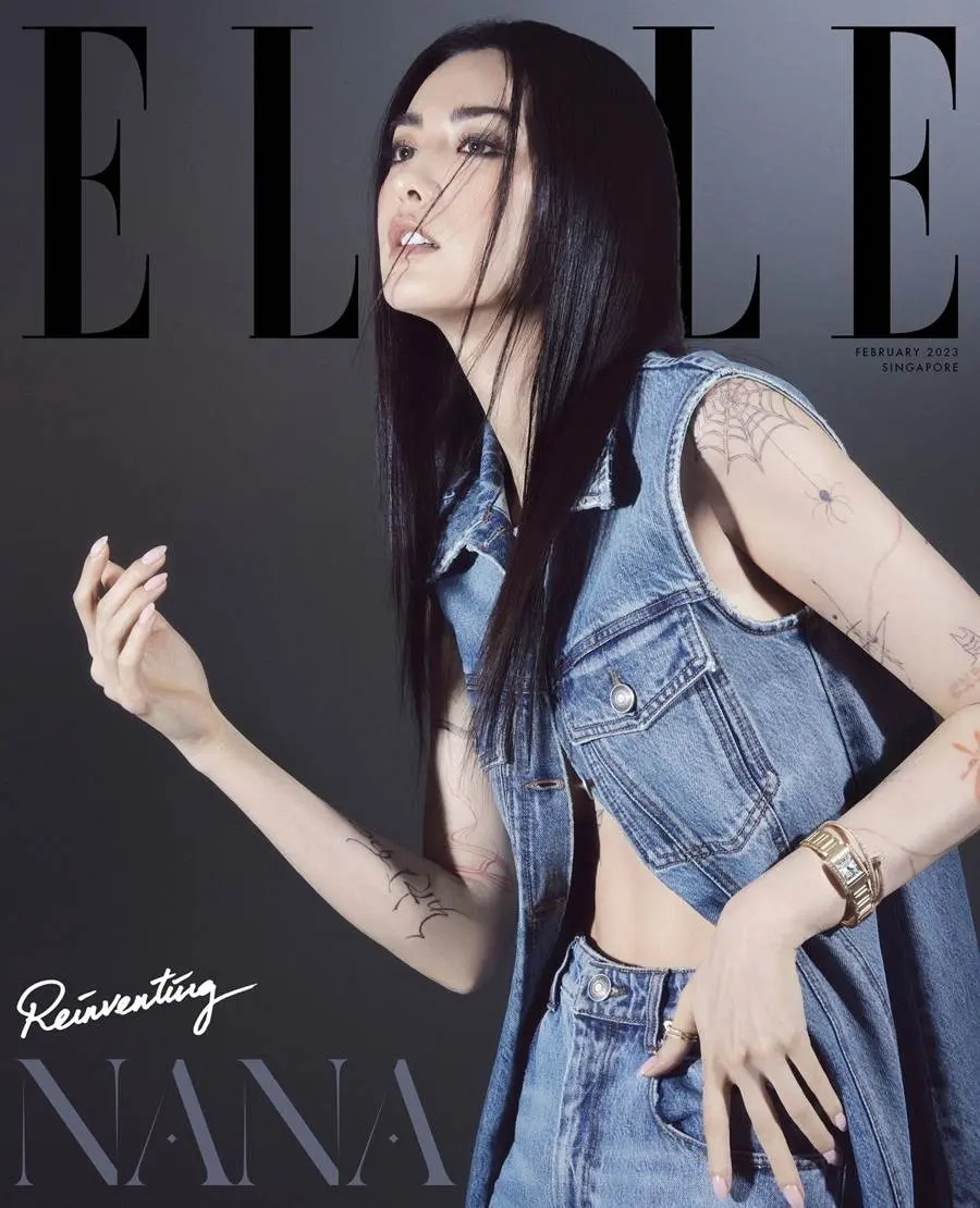 NANA @ ELLE Singapore February 2023