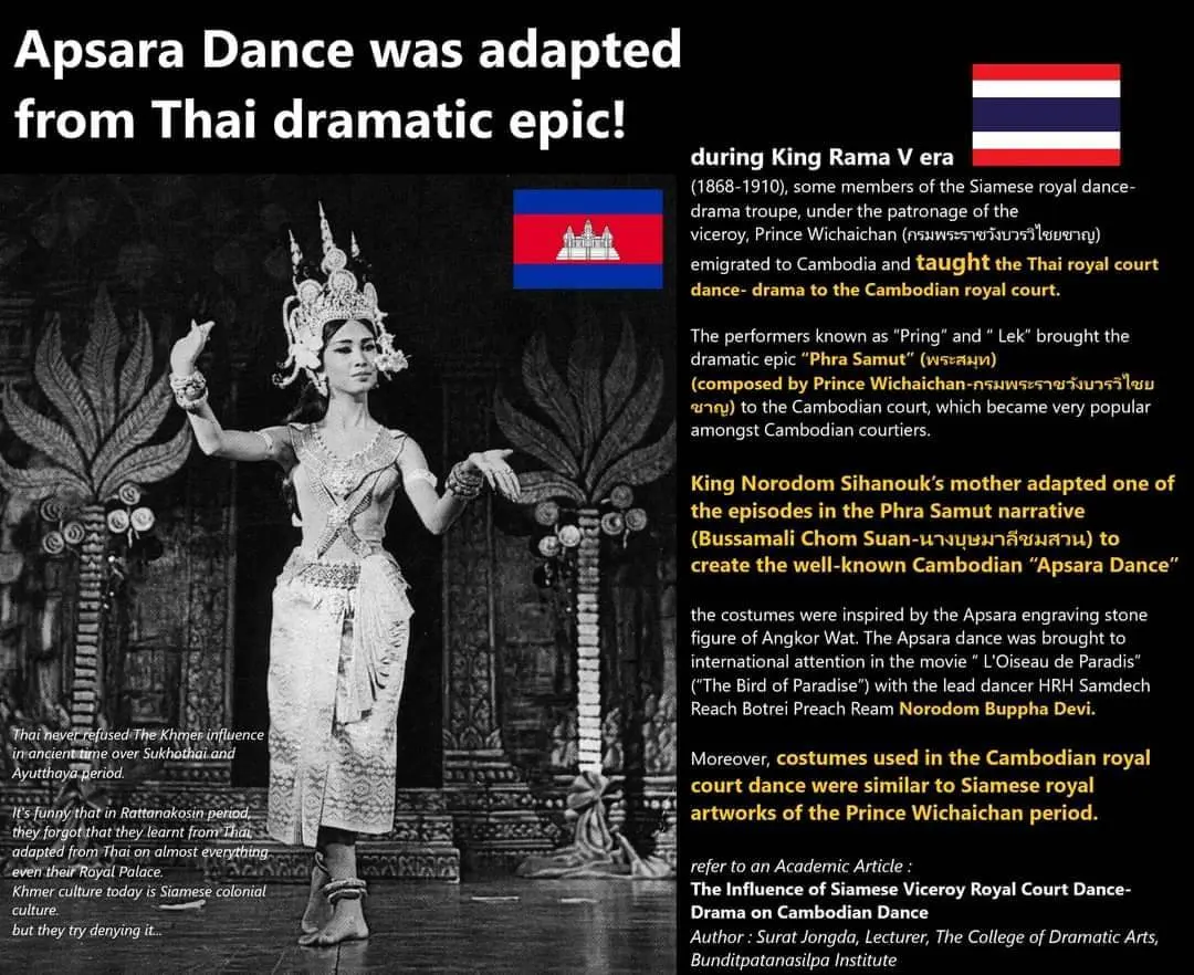 Siam teaches Khmer dance
