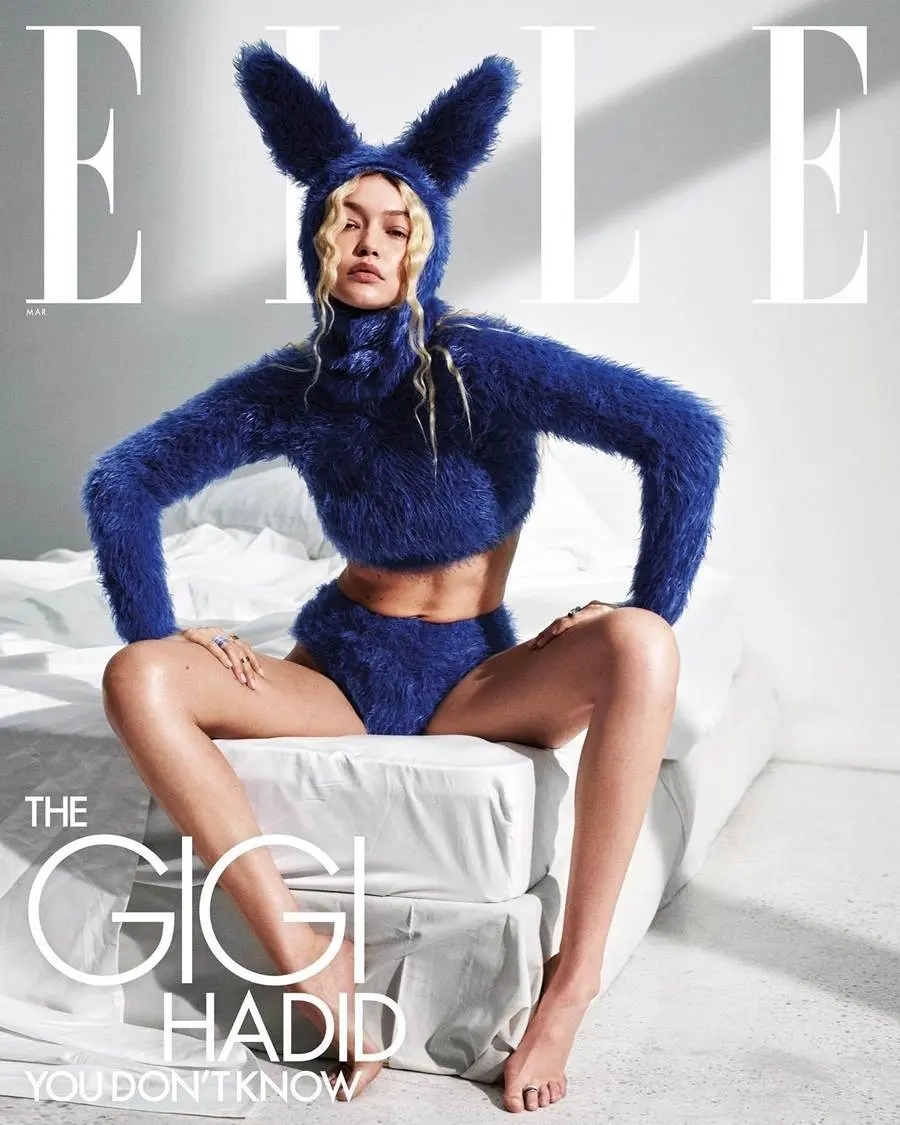 Gigi Hadid @ ELLE US March 2023