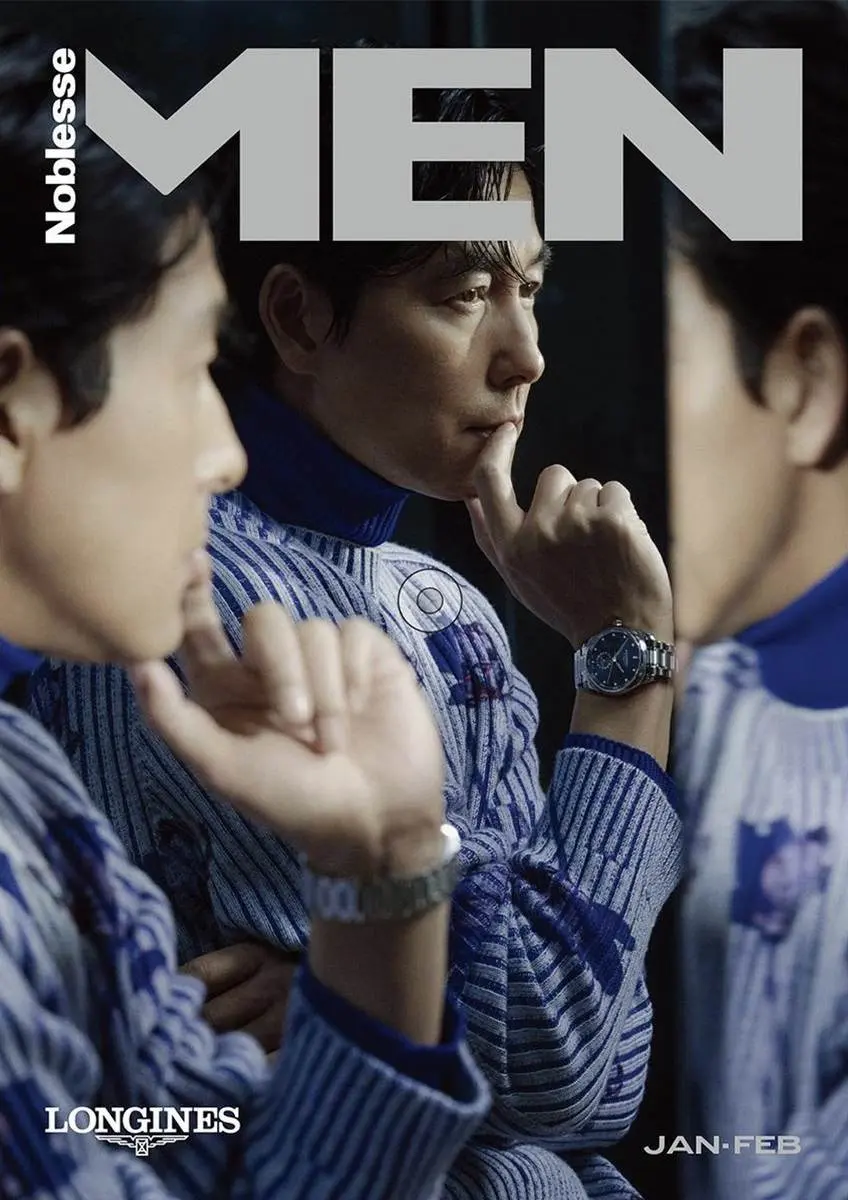 Jung Woo Sung @ Noblesse Men Korea Jan-Feb 2023