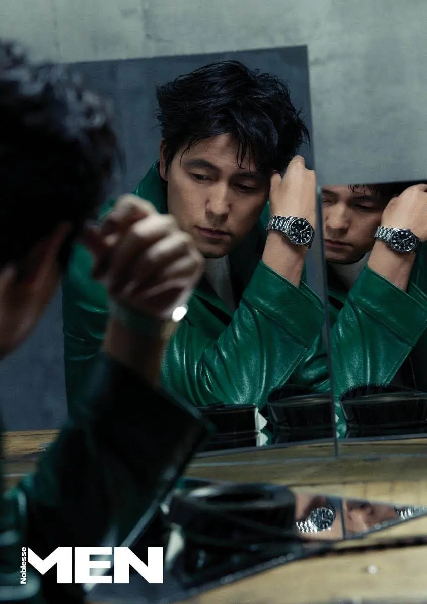 Jung Woo Sung @ Noblesse Men Korea Jan-Feb 2023