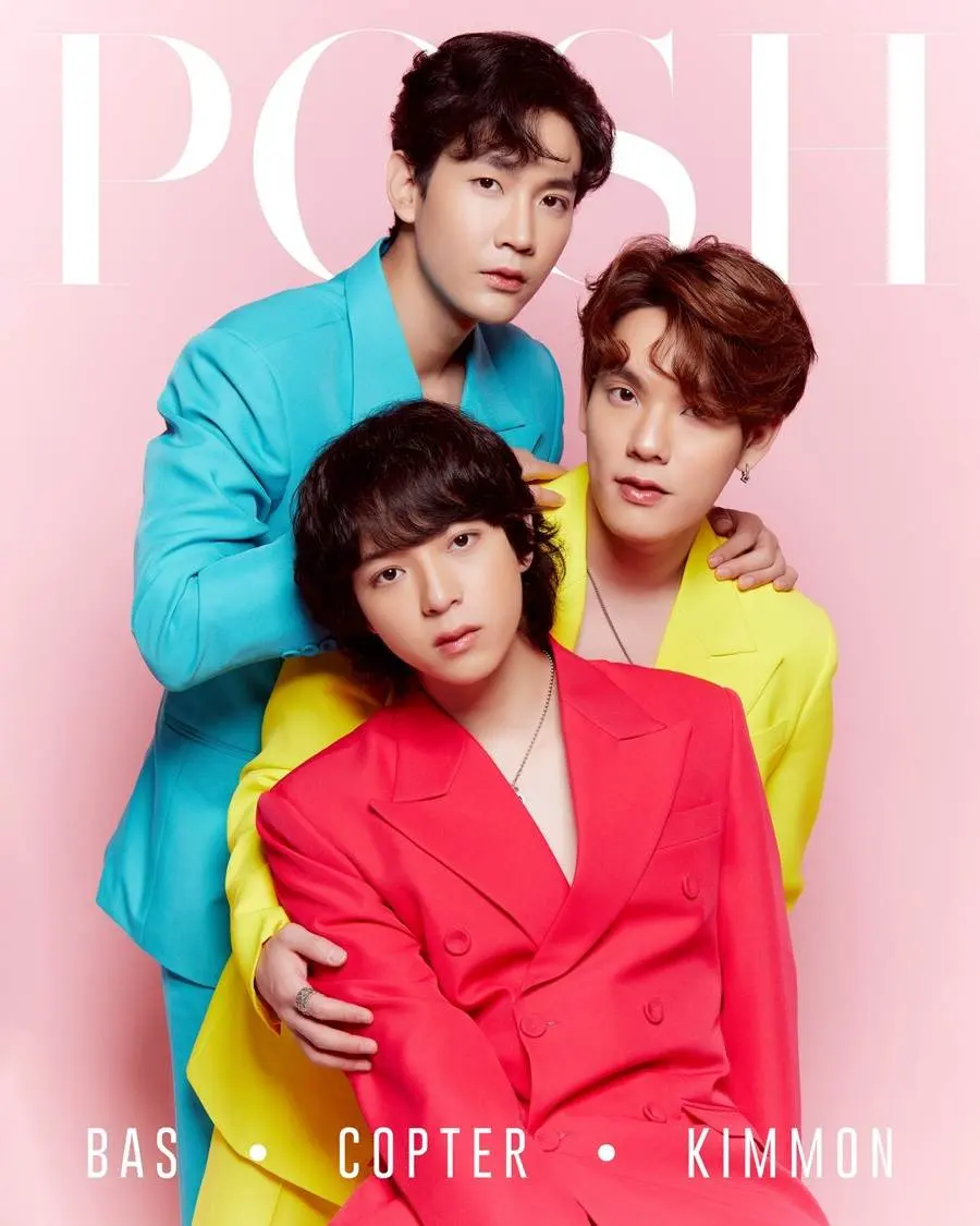 บาส-คอปเตอร์-คิมม่อน @ POSH Magazine Thailand