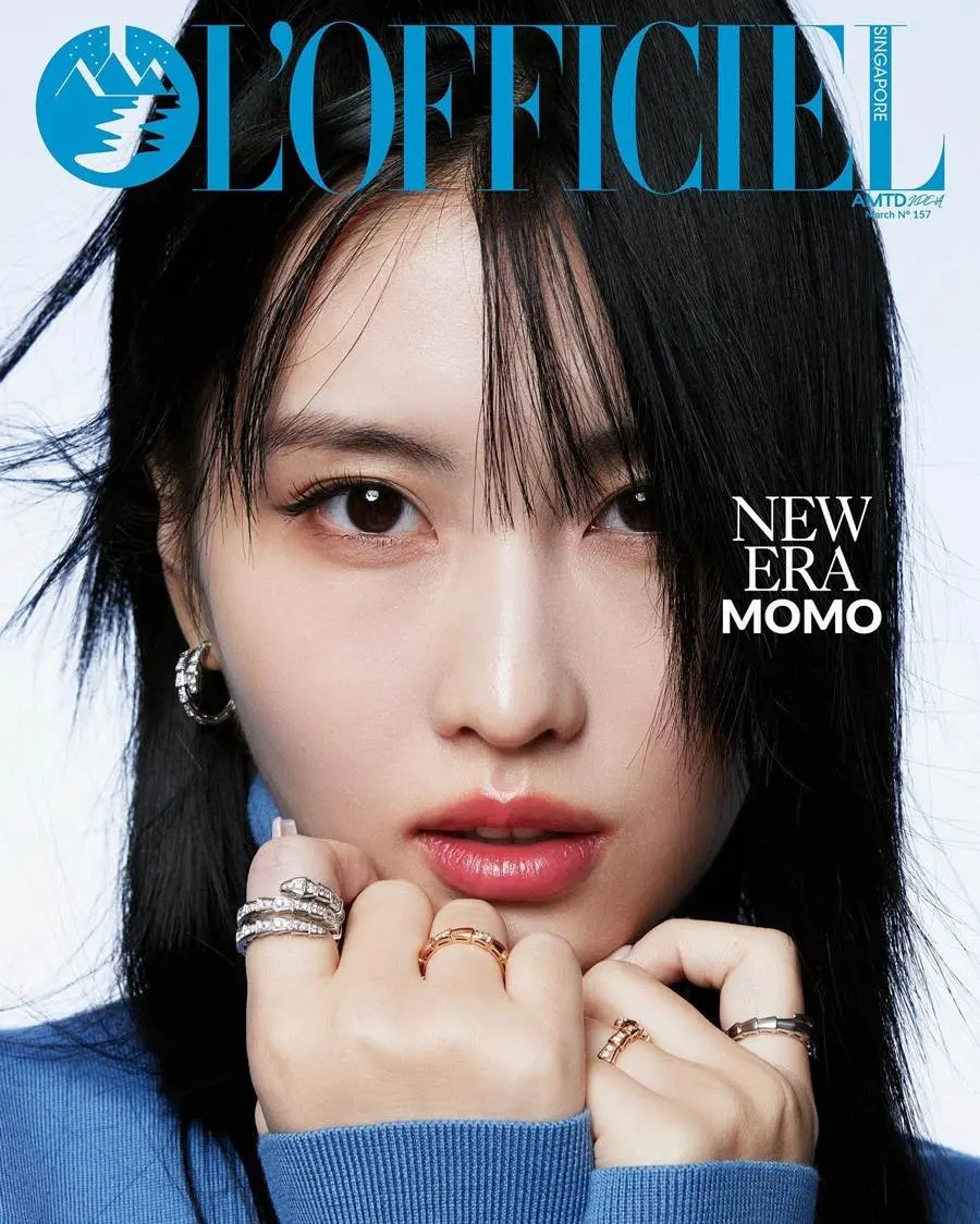 (TWICE) MOMO @ L'Officiel Singapore March 2023