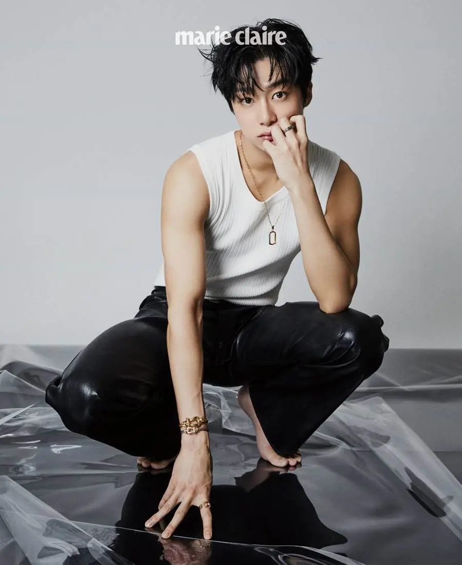 Hyungwon @ Marie Claire Korea March 2023 (30th Anniversary Issue)