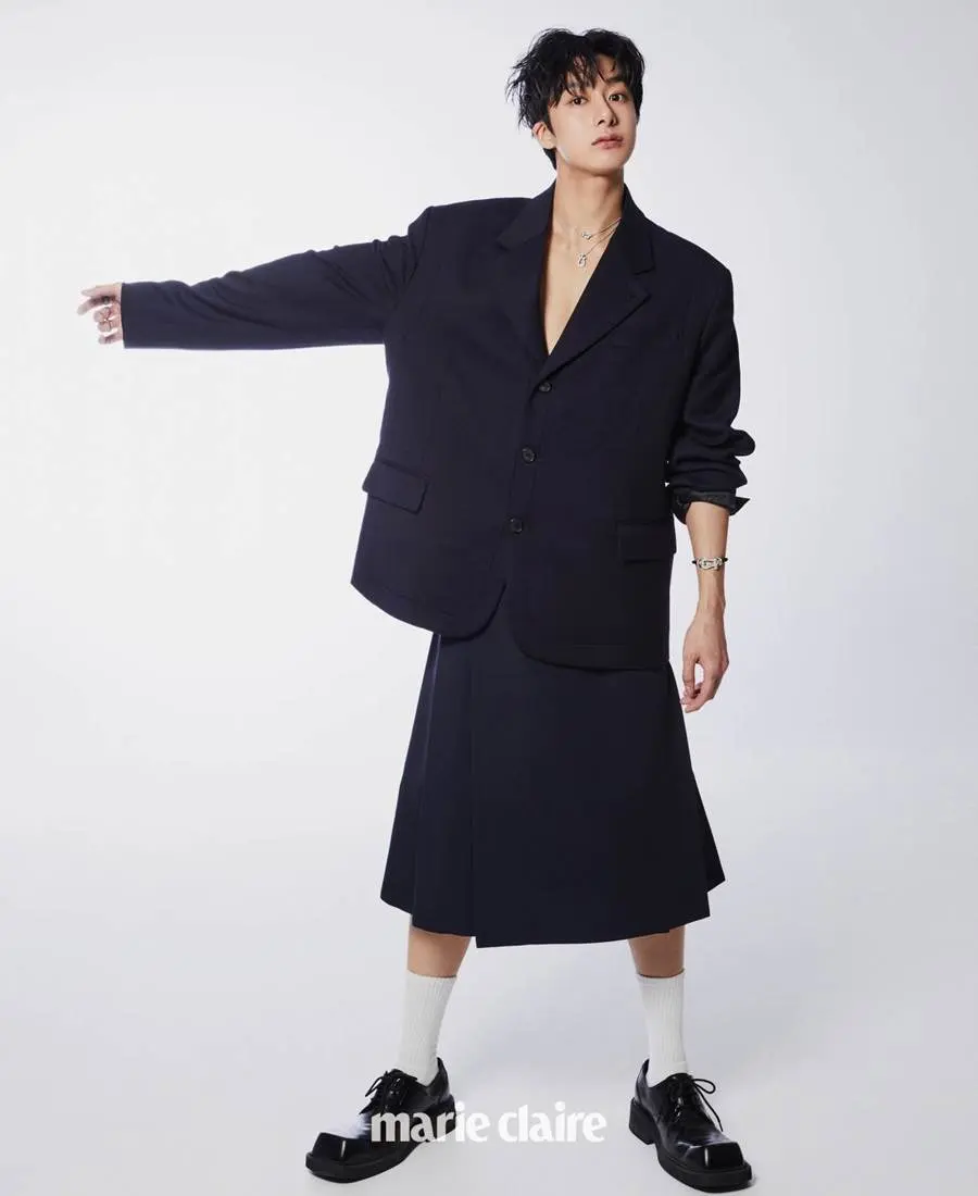 Hyungwon @ Marie Claire Korea March 2023 (30th Anniversary Issue)