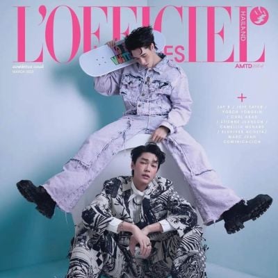 ดิว-จิรวรรตน์ & นานิ-หิรัญกฤษฎิ์ @ L'Officiel Hommes Thailand March 2023