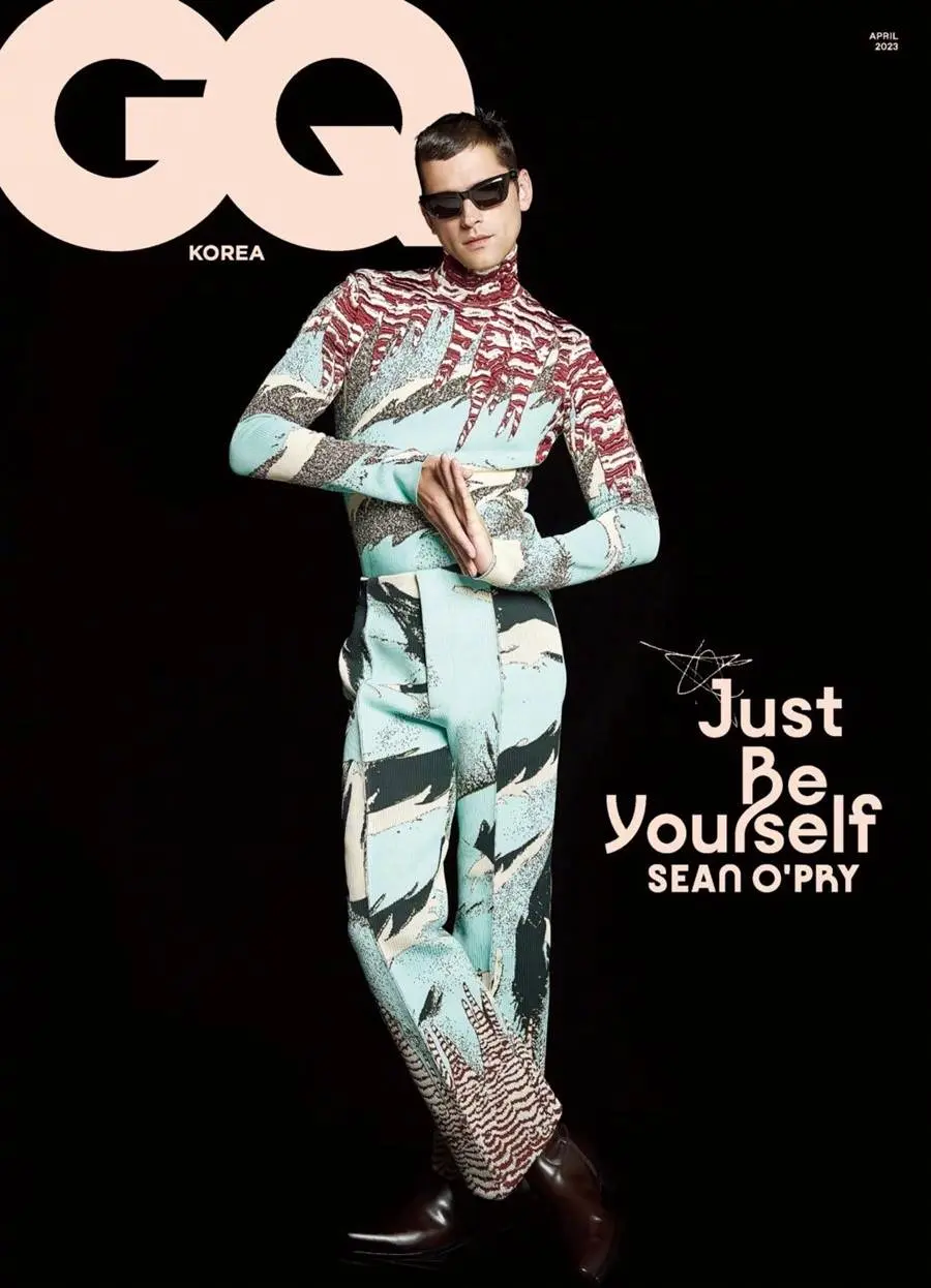 Sean O'Pry @ GQ Korea April 2023