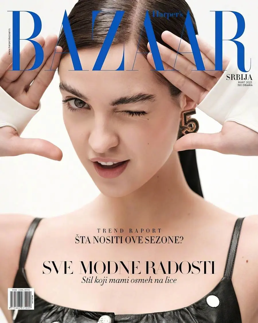 Camille Hurel @ Harper's BAZAAR Serbia March 2023