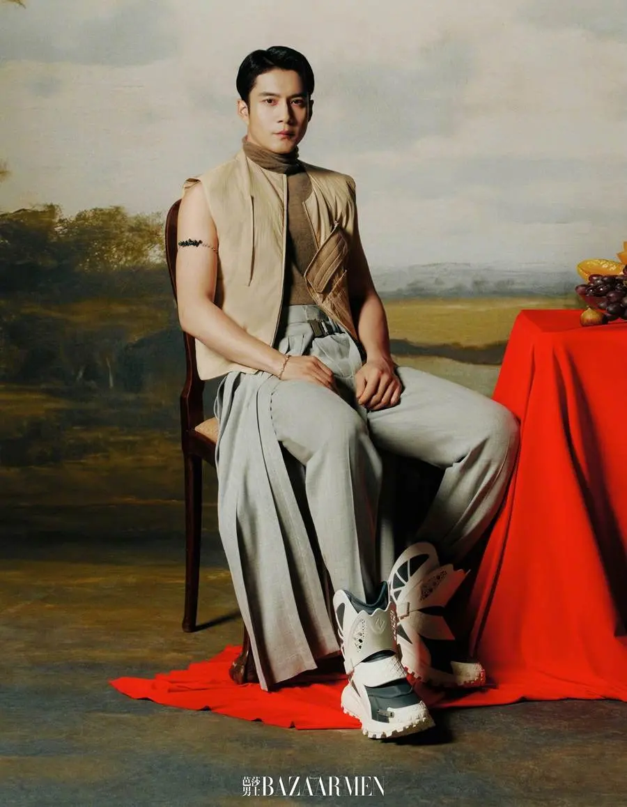 Elvis Han @ Harper's BAZAAR Men China April 2023