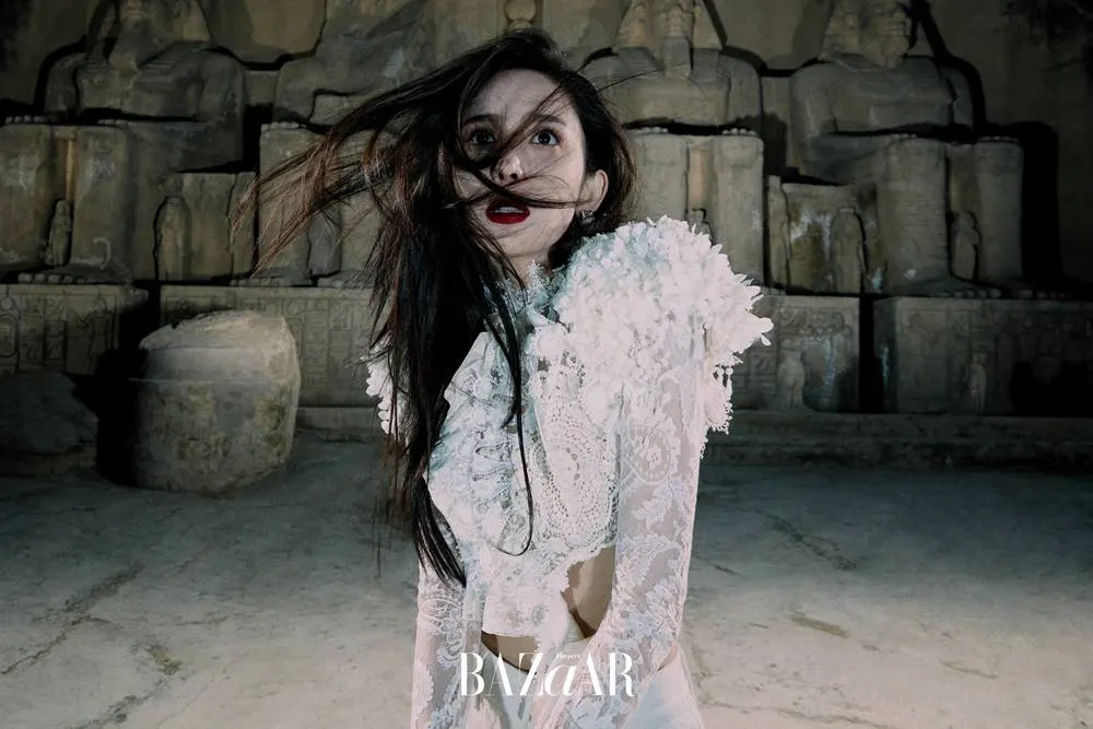 Gulinazha @ Harper's BAZAAR China April 2023 (Mini BAZAAR)