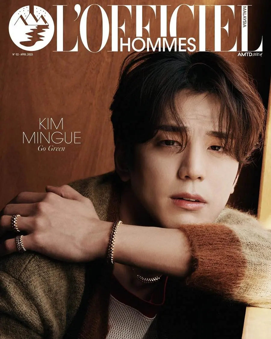 Kim Min Gue @ L'Officiel Hommes Malaysia April 2023