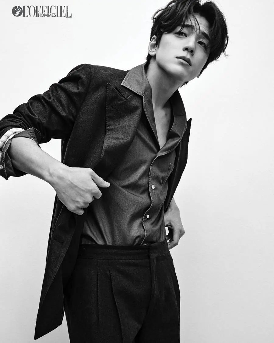 Kim Min Gue @ L'Officiel Hommes Malaysia April 2023