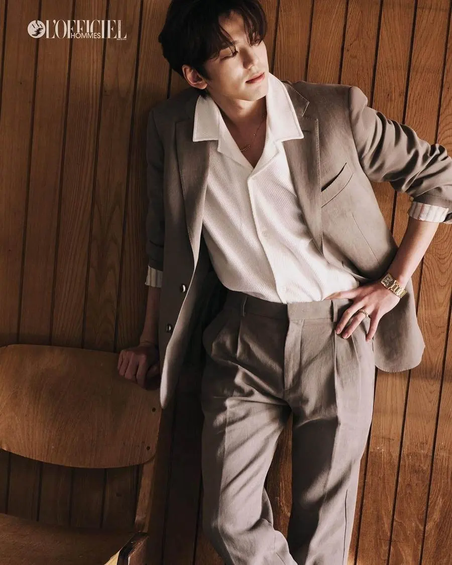 Kim Min Gue @ L'Officiel Hommes Malaysia April 2023