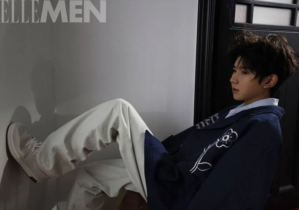 Roy Wang @ ELLEMEN China April 2023