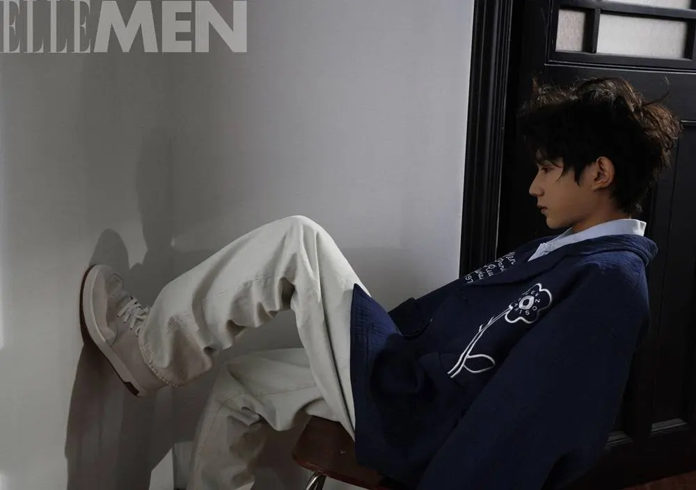 Roy Wang @ ELLEMEN China April 2023