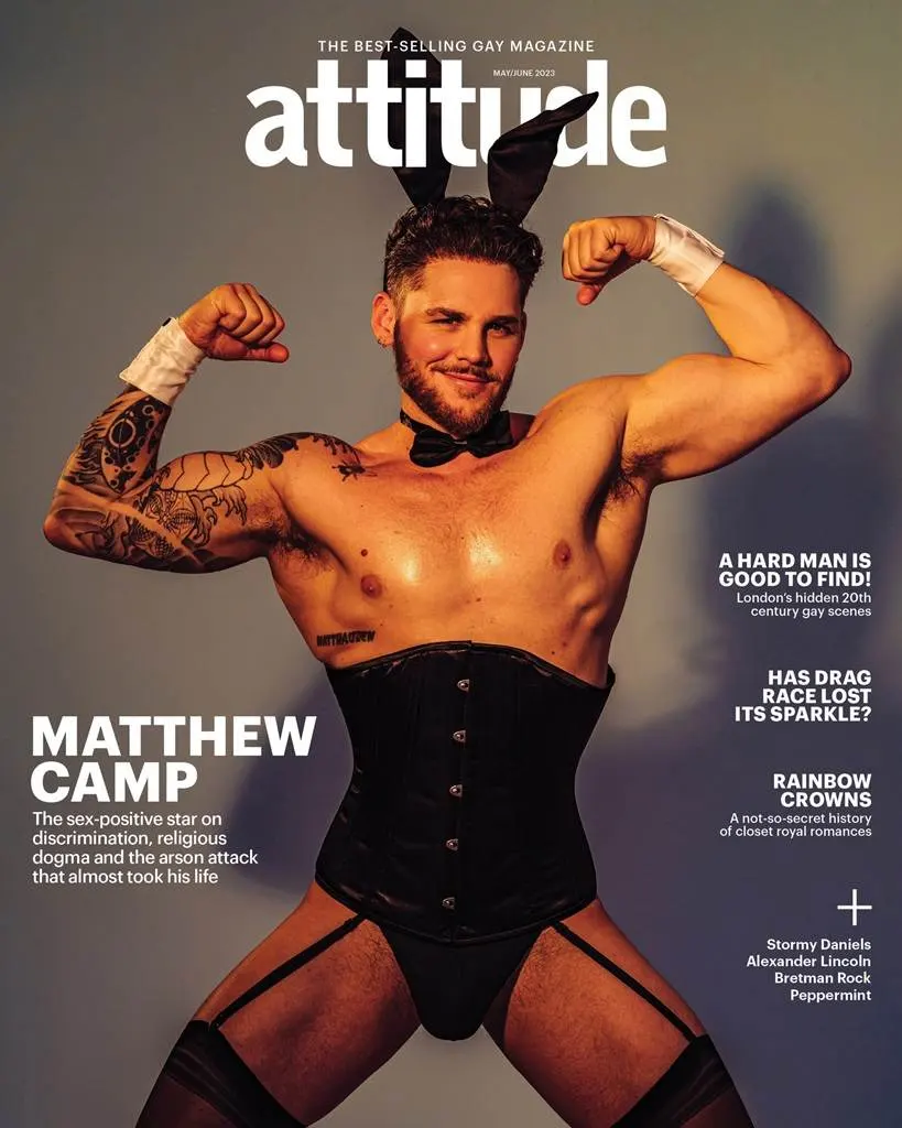 Matthew Camp @ Attitude UK May-June 2023