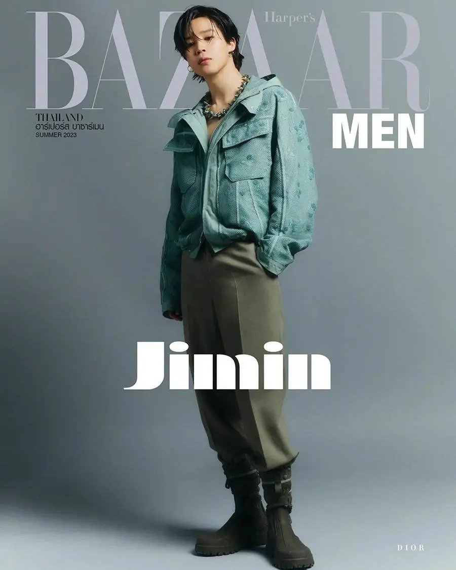 Jimin @ Harper's BAZAAR Men Thailand Summer 2023