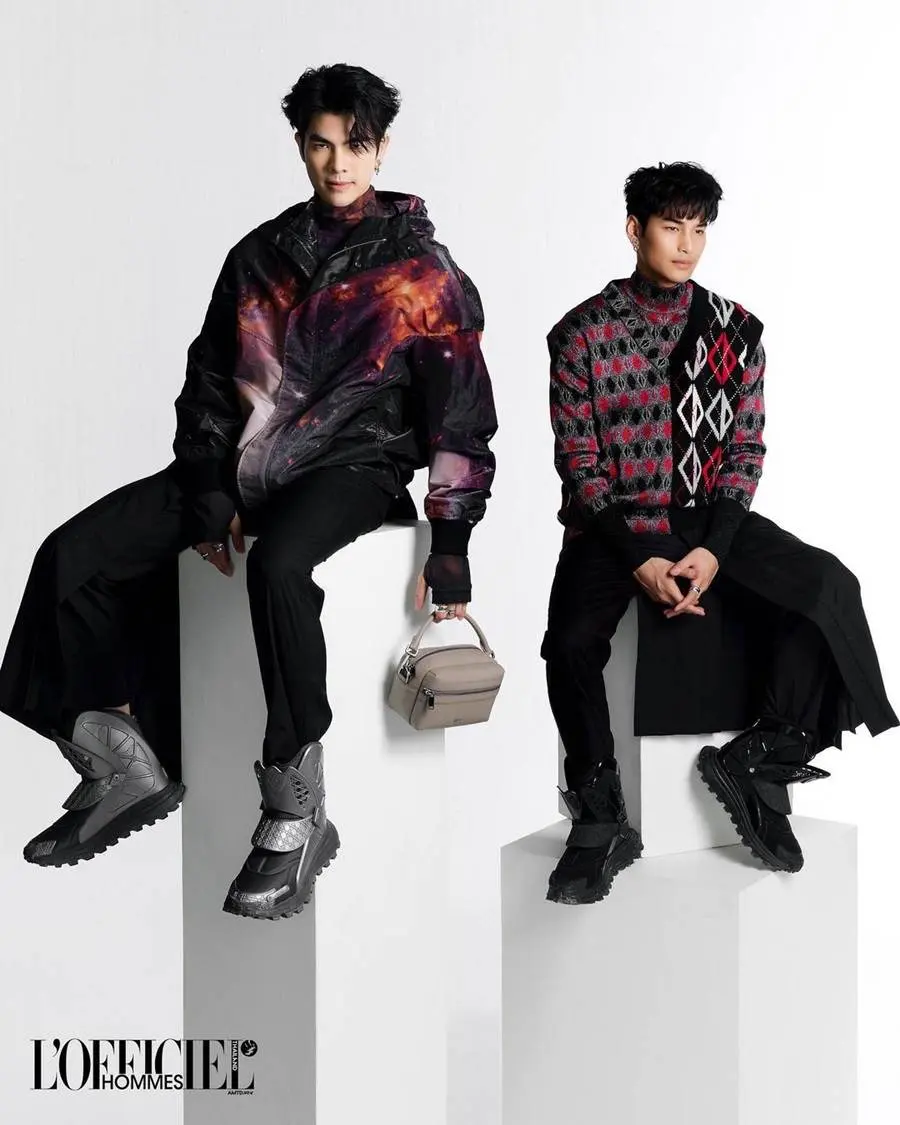 อาโป-ณัฐวิญญ์ & มาย-ภาคภูมิ @ L'Officiel Hommes Thailand Summer 2023