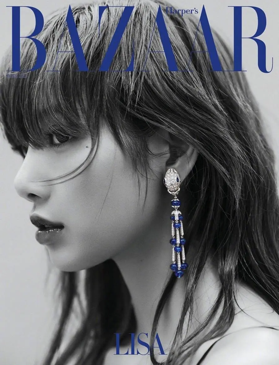 (BLACKPINK) LISA @ Harper's BAZAAR Korea June 2023