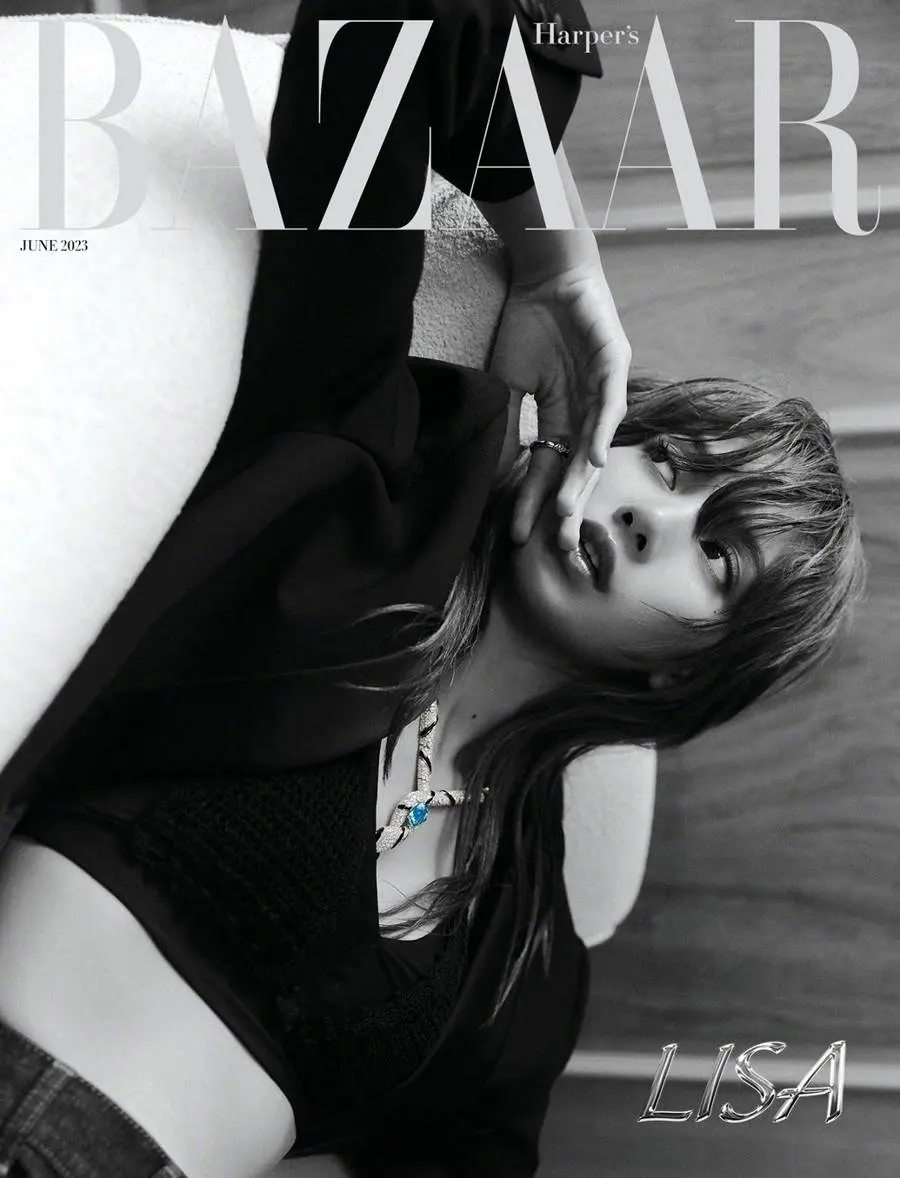 (BLACKPINK) LISA @ Harper's BAZAAR Korea June 2023