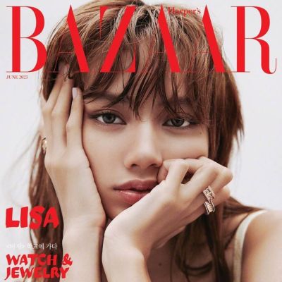 (BLACKPINK) LISA @ Harper's BAZAAR Korea June 2023