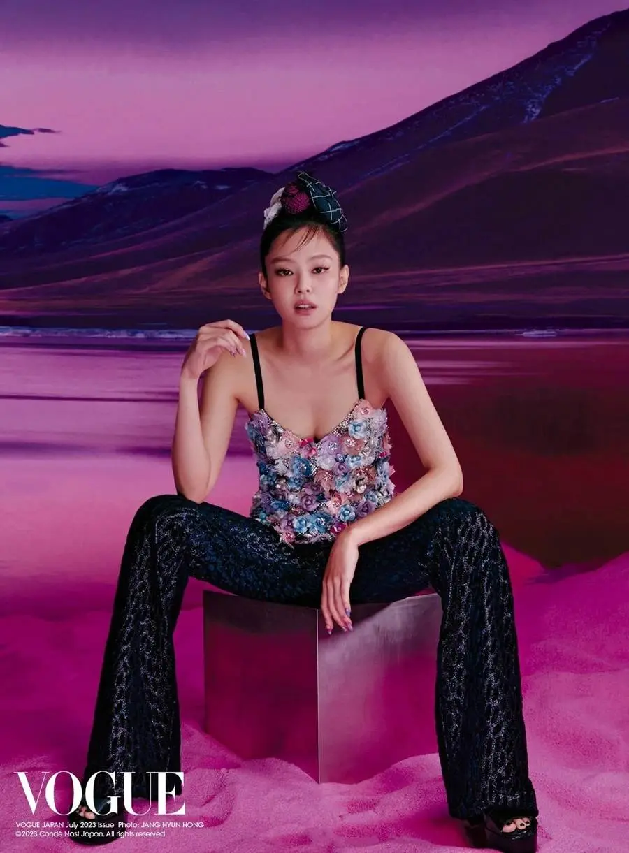 (BLACKPINK) Jennie @ VOGUE Japan July 2023