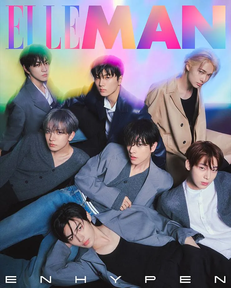 ENHYPEN @ ELLE MAN Korea June 2023