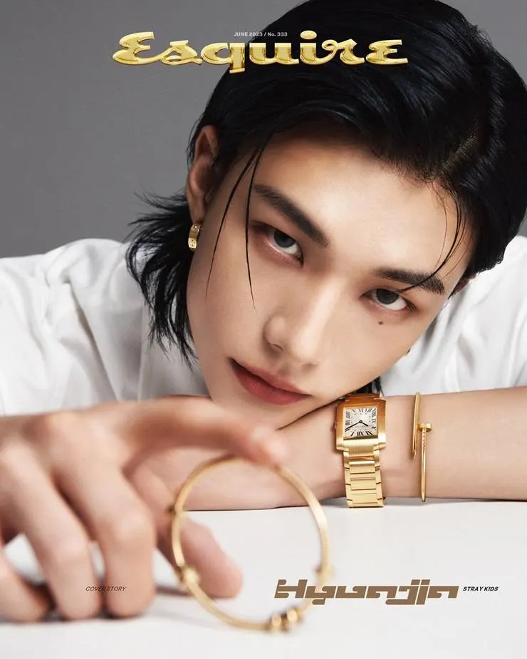 (Stray Kids) Hyunjin @ Esquire Korea June 2023