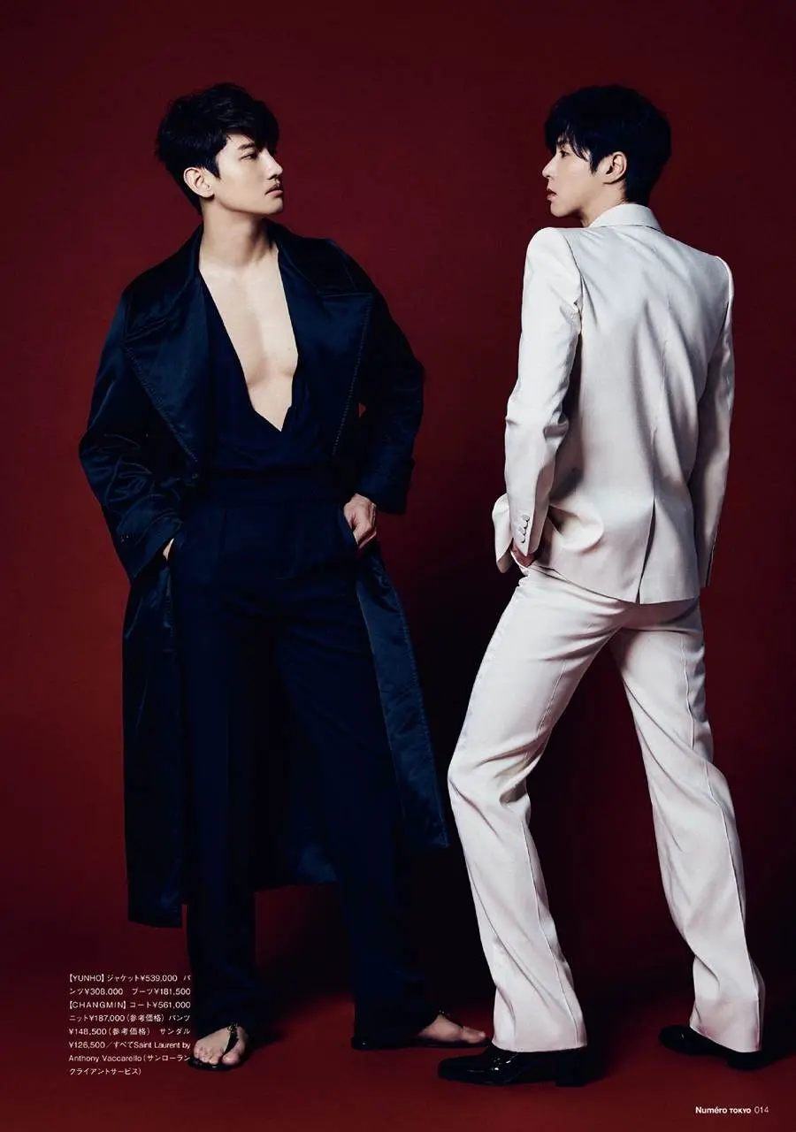 Yunho & Changmin @ Numéro TOKYO June 2023