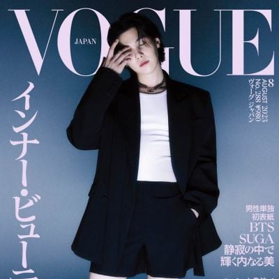 (BTS) SUGA @ VOGUE Japan August 2023