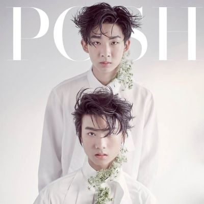 เจ๋อ-วศิน & นิวเยียร์-นวพรรษ @ POSH Magazine Thailand