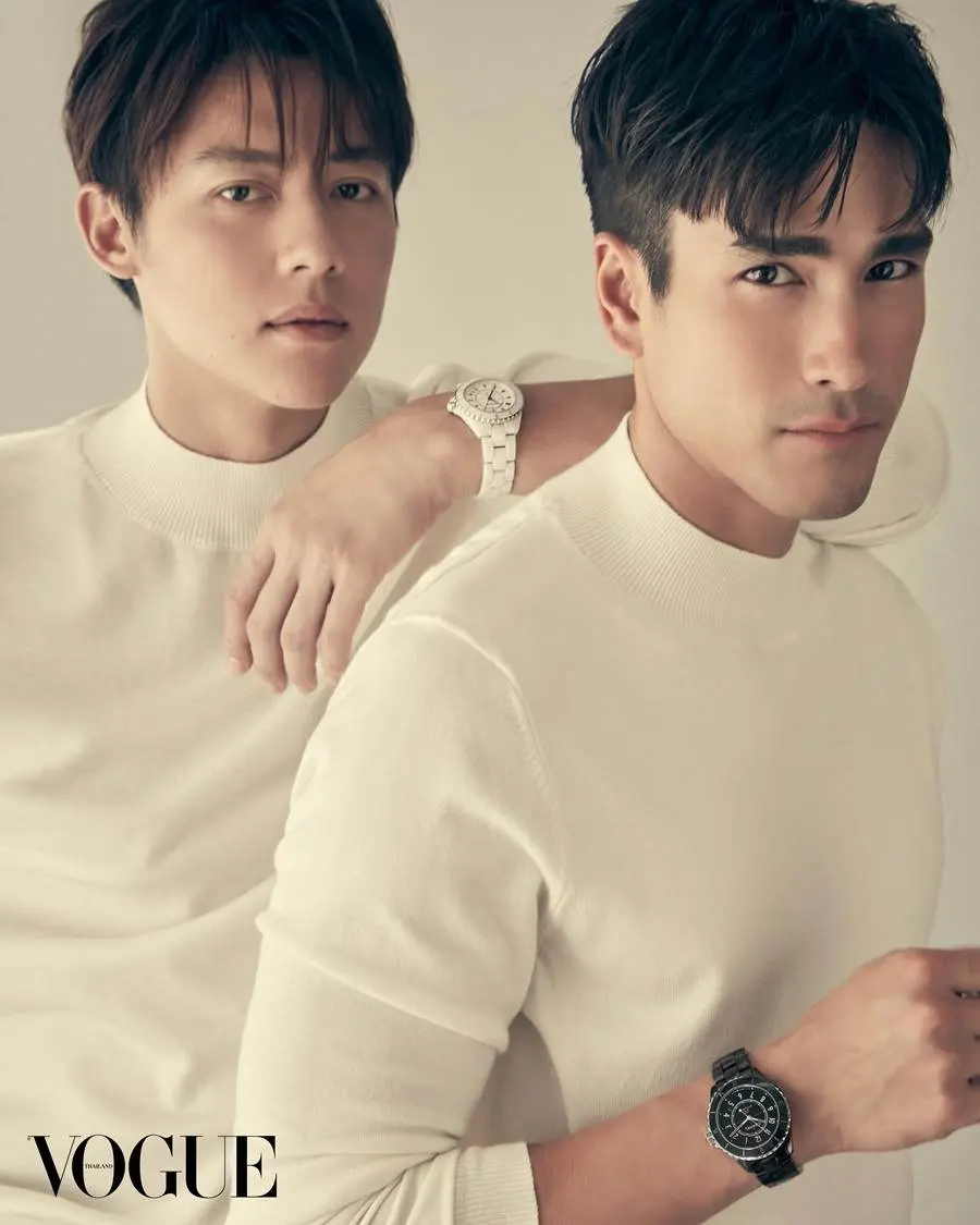 หมาก-ปริญ & ณเดชน์ คูกิมิยะ @ VOGUE Thailand July 2023