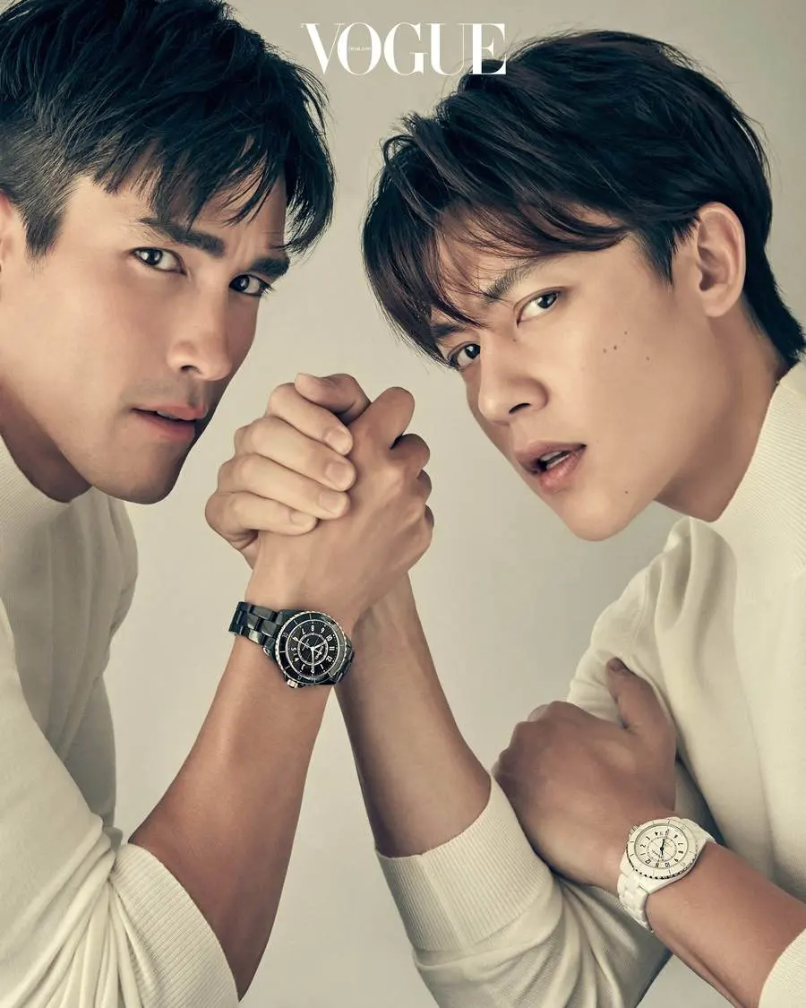 หมาก-ปริญ & ณเดชน์ คูกิมิยะ @ VOGUE Thailand July 2023