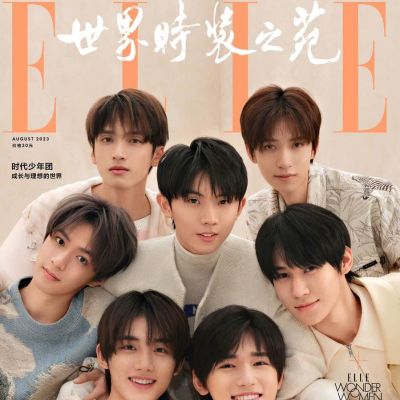 TNT @ ELLE China August 2023