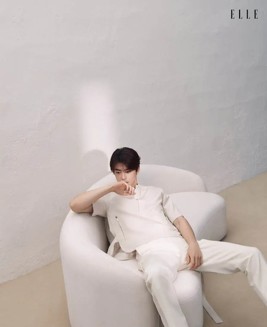 Cha Eun Woo @ ELLE Singapore July 2023