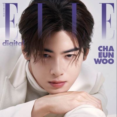 Cha Eun Woo @ ELLE Singapore July 2023