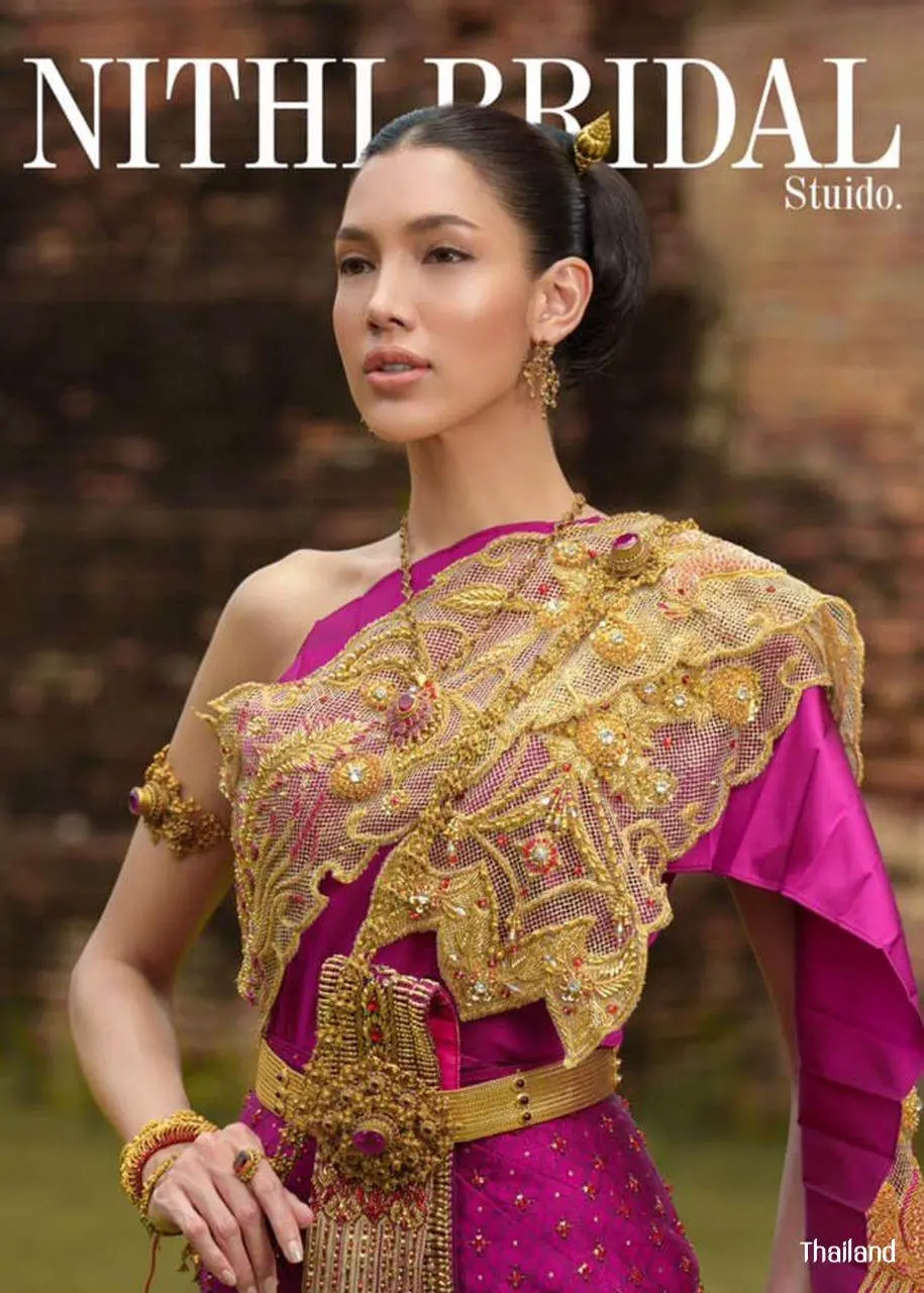 🇹🇭 THAILAND | THAI CHAKKRAPHAT DRESS ✦ Thai national costume