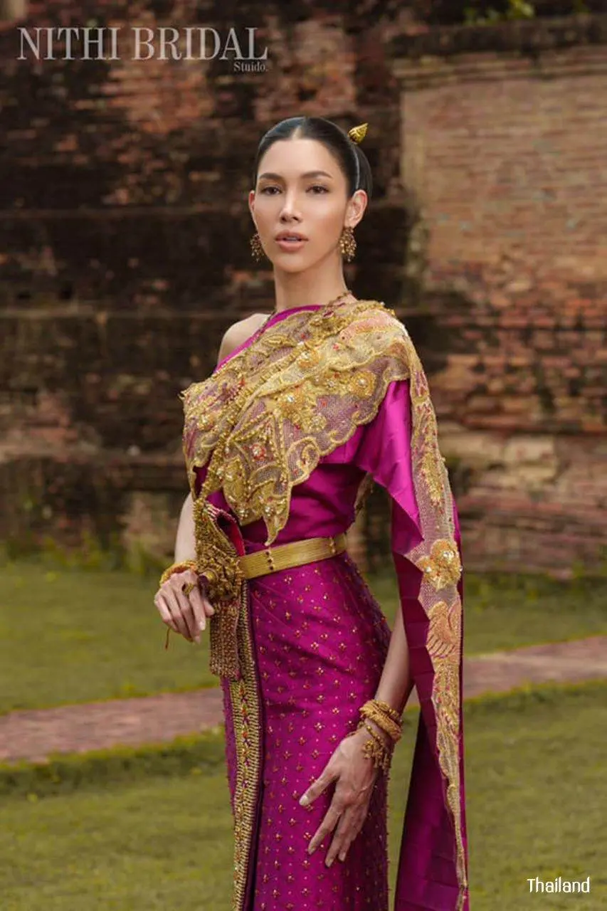 🇹🇭 THAILAND | THAI CHAKKRAPHAT DRESS ✦ Thai national costume