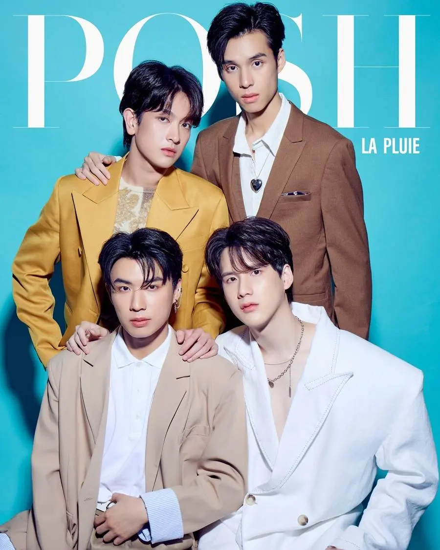 4 นักแสดงจาก La Pluie The Series @ POSH Magazine Thailand