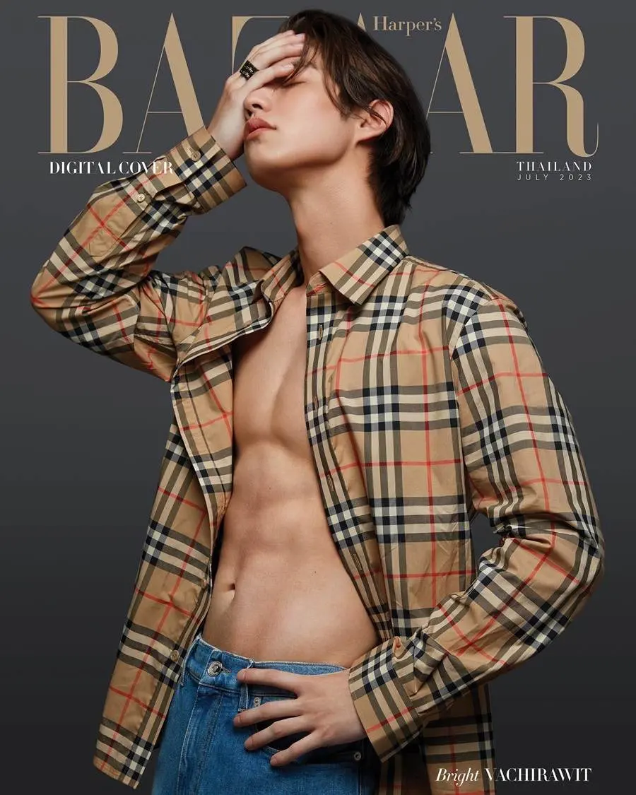 ไบร์ท-วชิรวิชญ์ @ Harper's BAZAAR Thailand July 2023