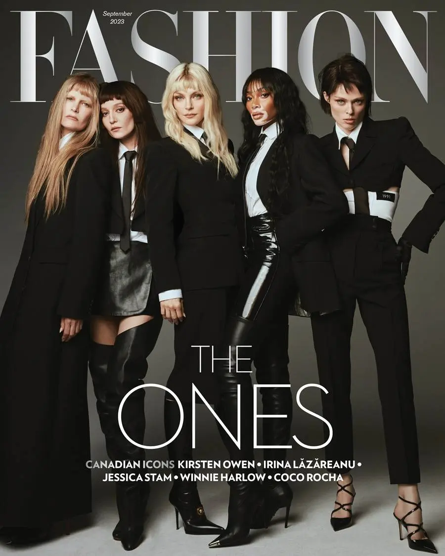 Kirsten, Irina, Jessica, Winnie & Coco @ FASHION Magazine September 2023