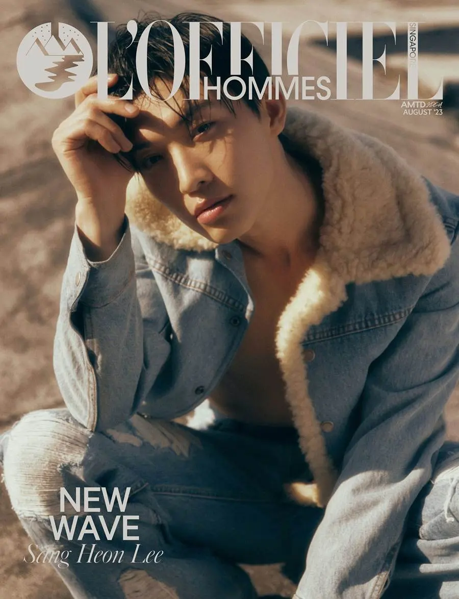 Sang Heon Lee @ L’Officiel Hommes Singapore August 2023