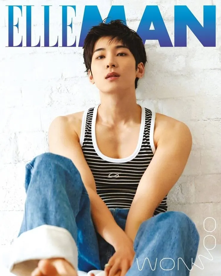 Wonwoo @ ELLE Man Korea August 2023