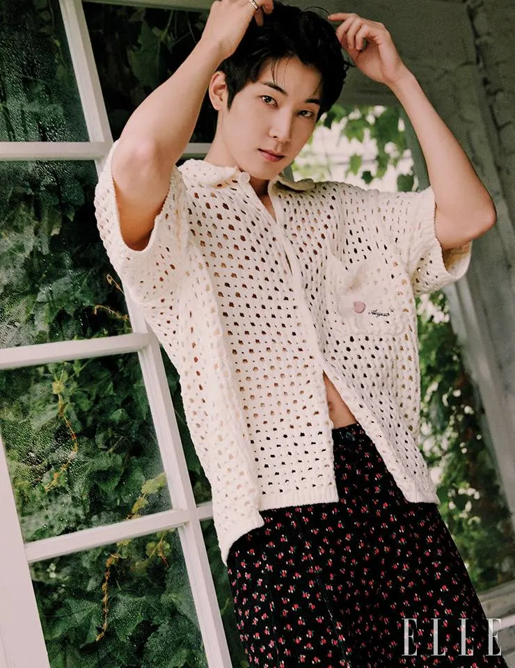 Wonwoo @ ELLE Man Korea August 2023