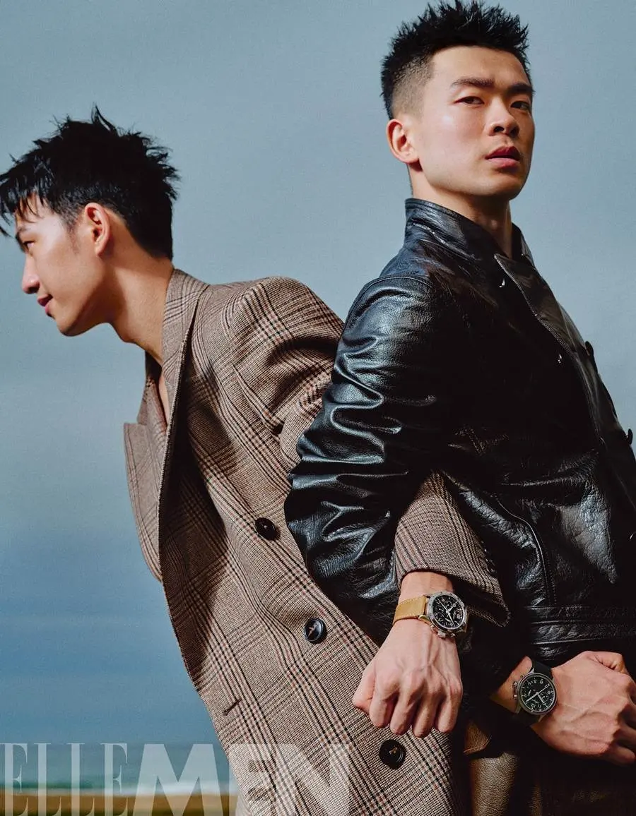 Zheng Siwei & Wang Chang @ ELLEMEN China August 2023